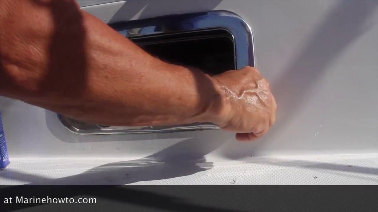 Sailboat portlight installation