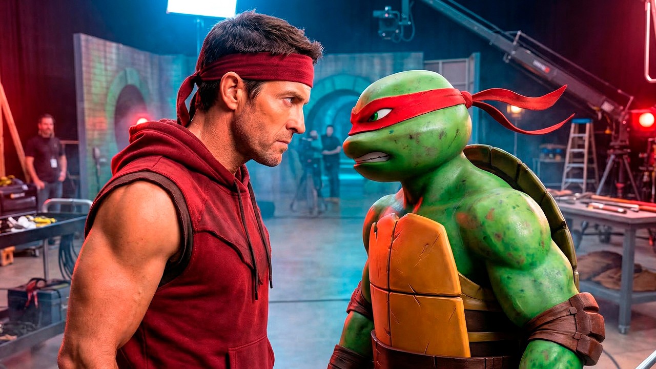 TMNT - The Shocking Match in Real Life (Leonardo, Raphael, Michelangelo, Donatello & More)
