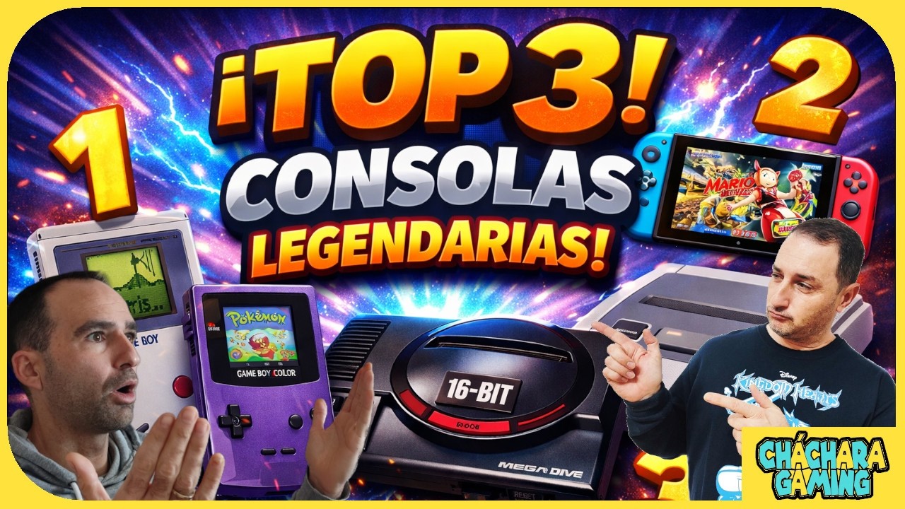 TOP 3 CONSOLAS de toda la historia (personales)