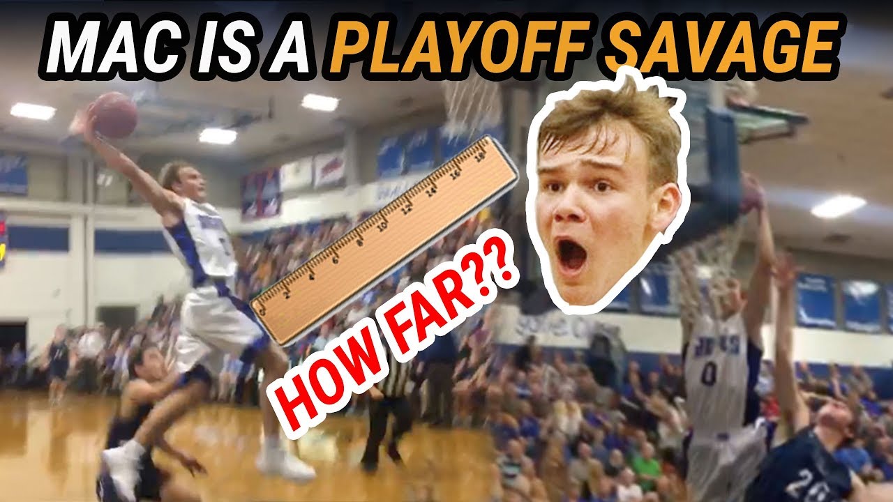 Mac McClung Goes FULL SAVAGE In HOME PLAYOFF GAME! Gate City HAS NO CONSCIOUS In Dub 😱