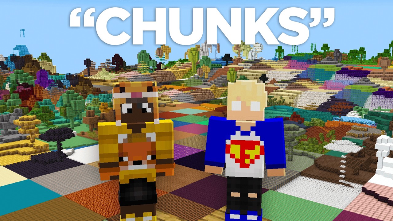 TODAS AS CHUNKS SÃO ALEATÓRIAS NO MINECRAFT