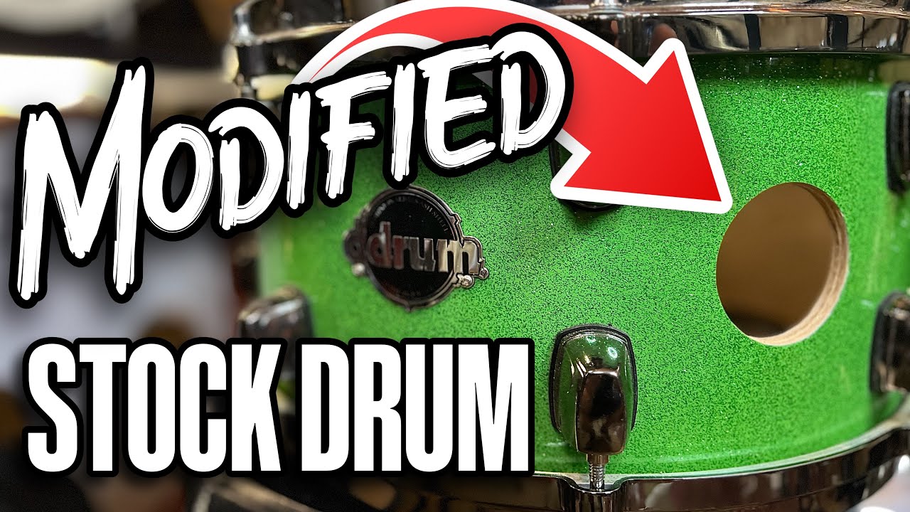 Modified @ddrumofficial Stock Snare Drum Review | Sound Demo | JMS Drums
