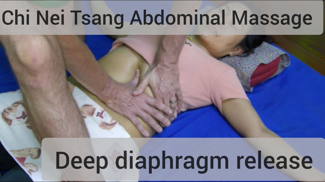 Best technique to release diaphragm: Chi Nei Tsang (abdominal massage)