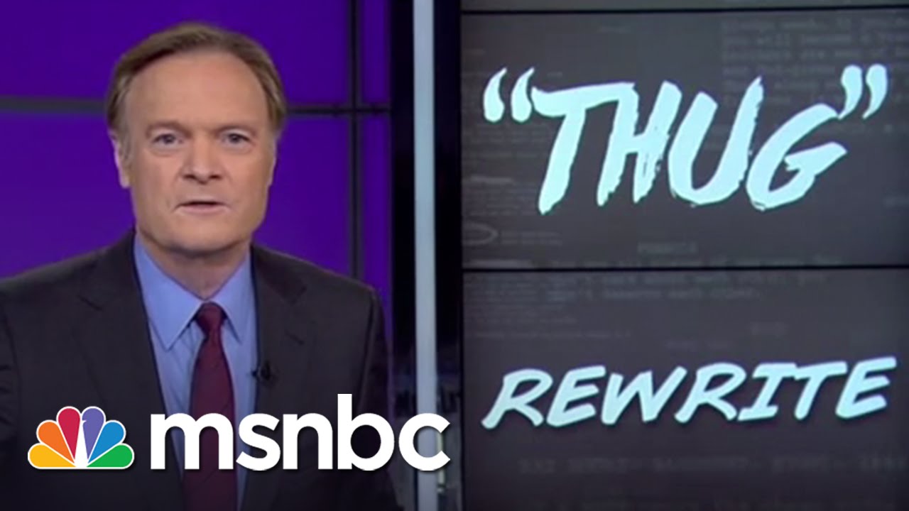 Why The Media Needs To Stop Saying 'Thug' | The Last Word | MSNBC
