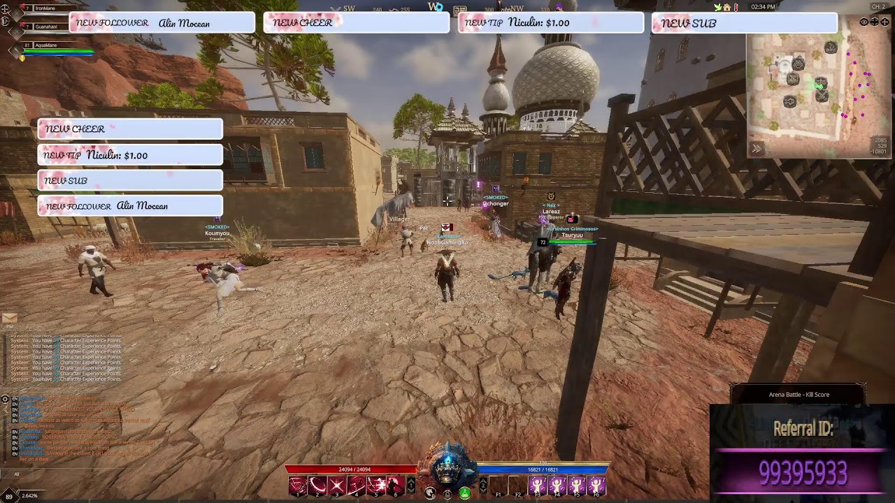 The Quinfall Life skiling and gold farming