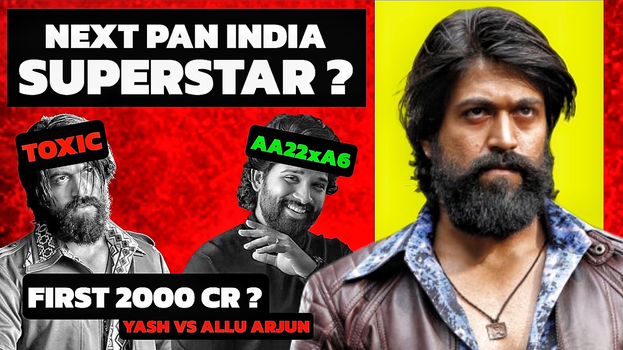 Who Gonna Rule The Indian Cinema ? Yash Vs Allu Arjun