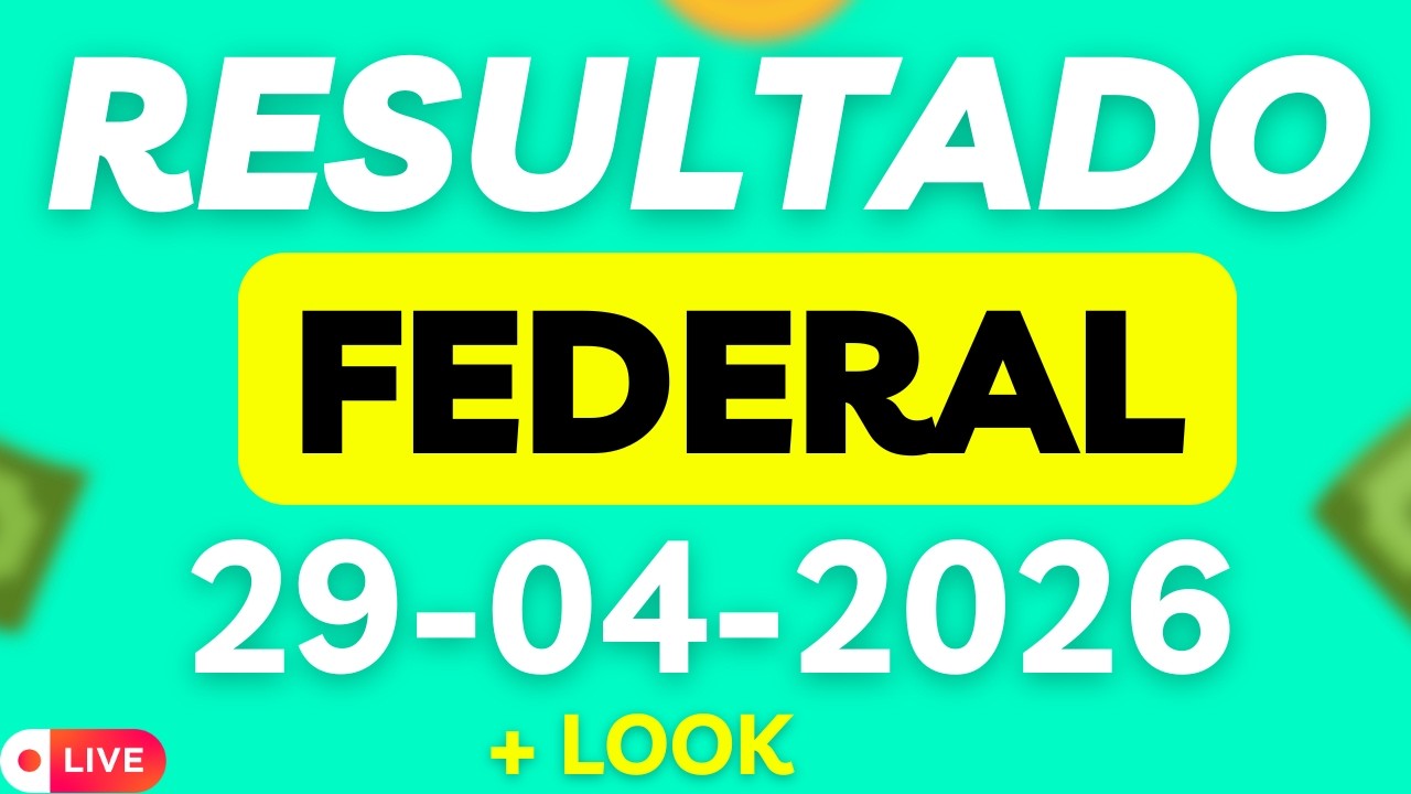 Resultado do Jogo do Bicho | Ao Vivo  -FEDERAL-  21:20H