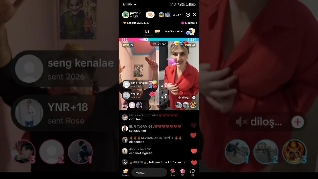 joker and diloos hot video