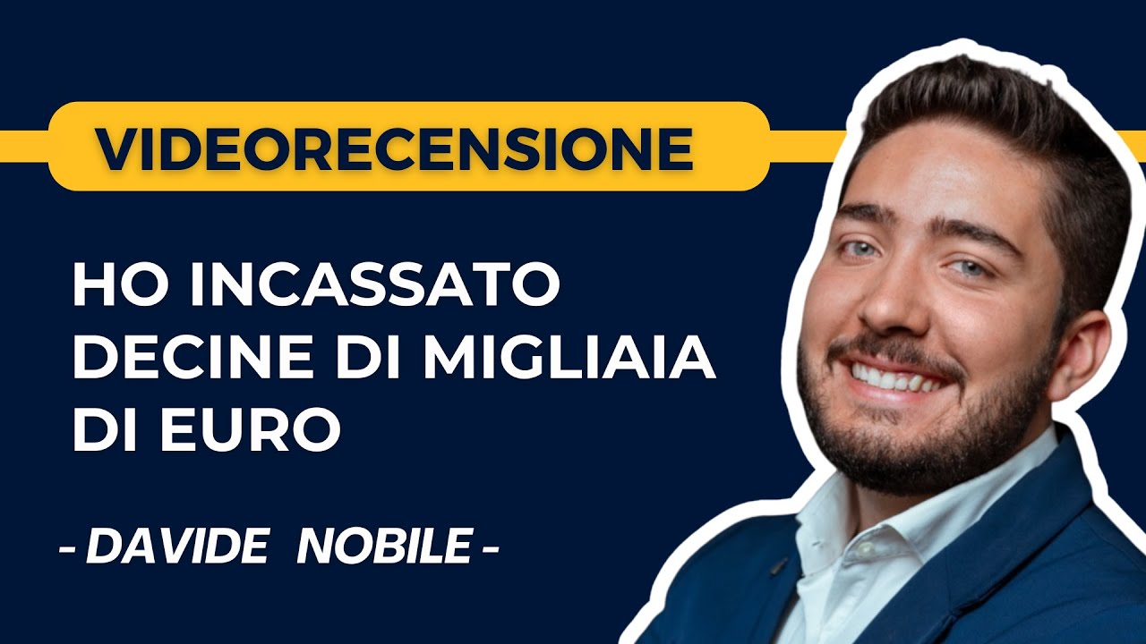 Migliaia di Euro incassati grazie a Corporate Sales - Testimonianza Davide Nobile