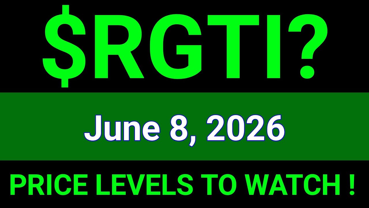 RGTI Stock Technical Analysis | Rigetti Computing, Inc. | June 8, 2026