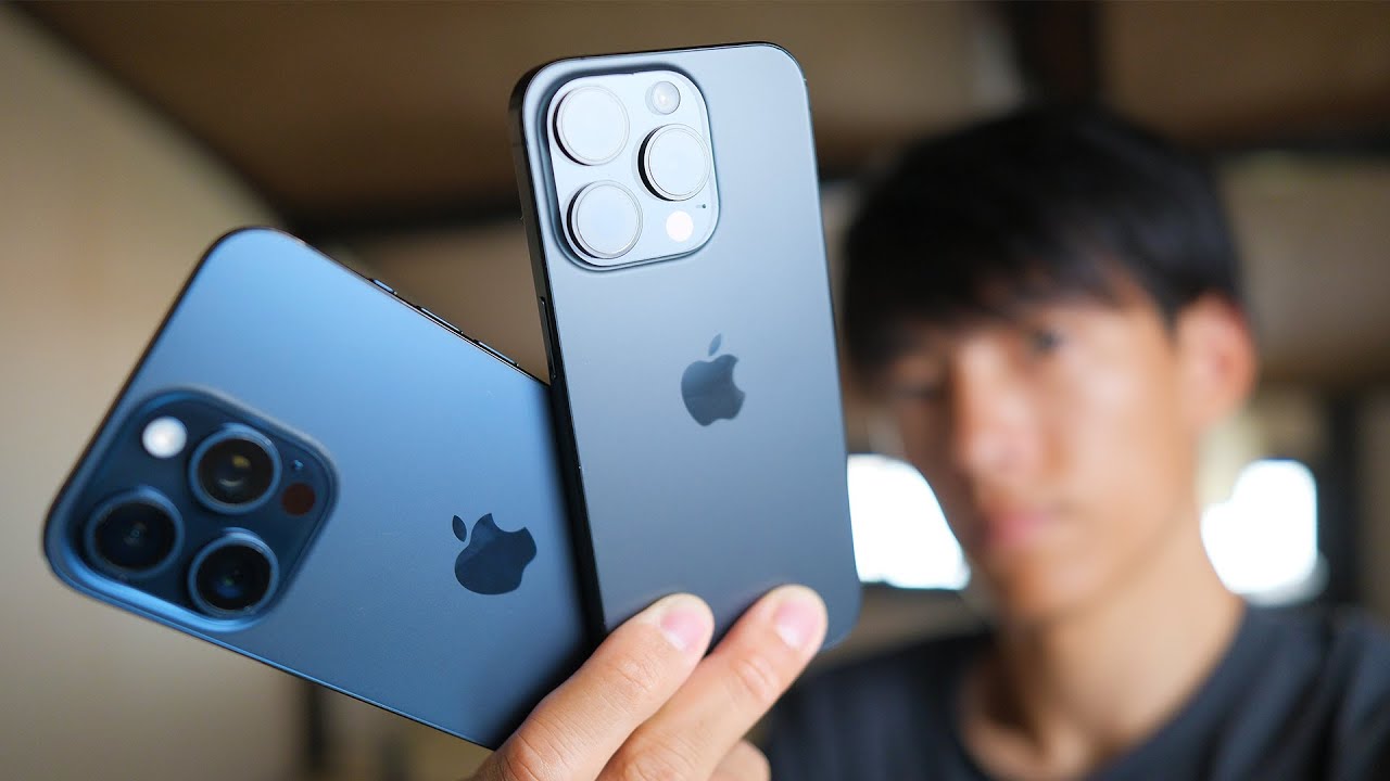 iPhone 15 Pro & Pro Maxどちらがおすすめ？一年間使った感想。
