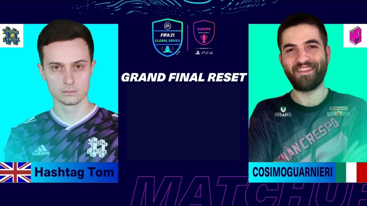 Hashtag Tom is the European Champion 🏆! | Hashtag Tom v COSIMOGUANIERI | PS4 Final | EU Qualifier 5