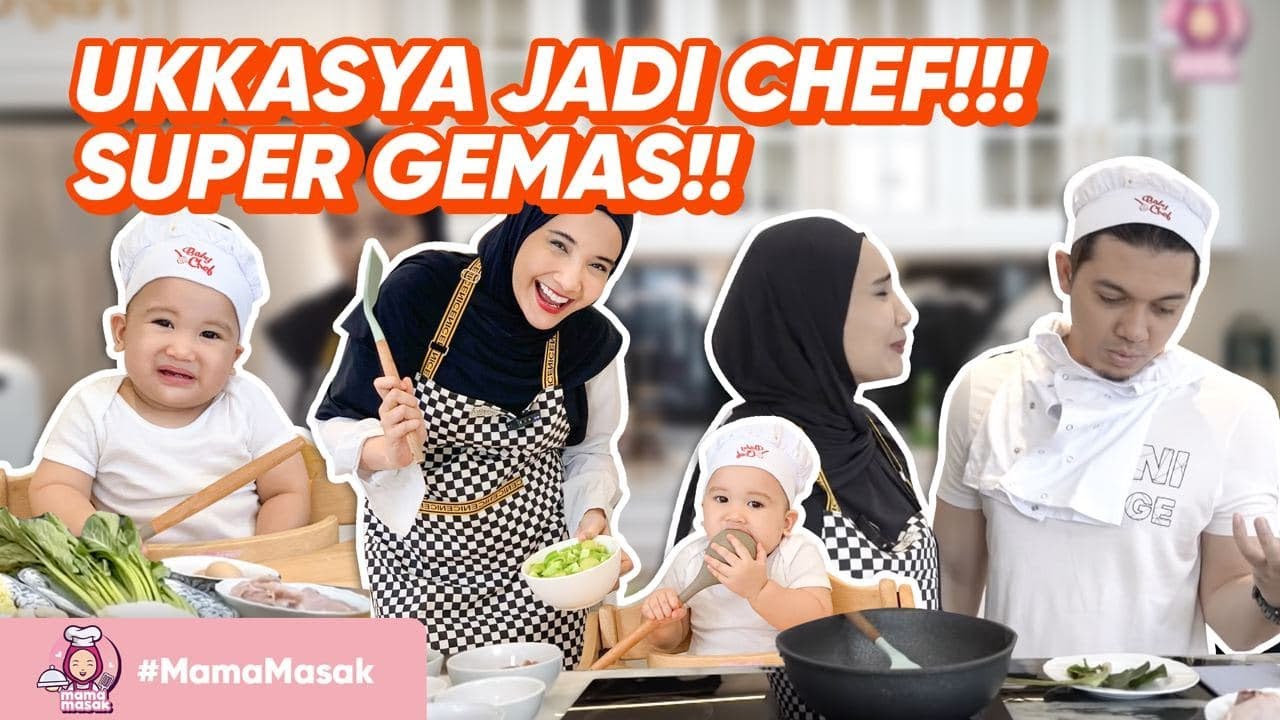 CHEF UKKASYA MASAK AYAM DABU DABU BARENG MAMI KIA !!! AUTO SUPER GEMES !!! | #MamaMasak