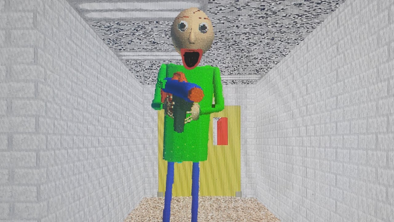Baldi loves Nerf Guns