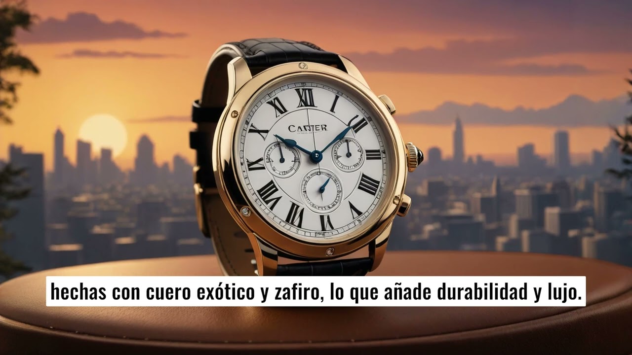 Porque es tan costoso un reloj Cartier??