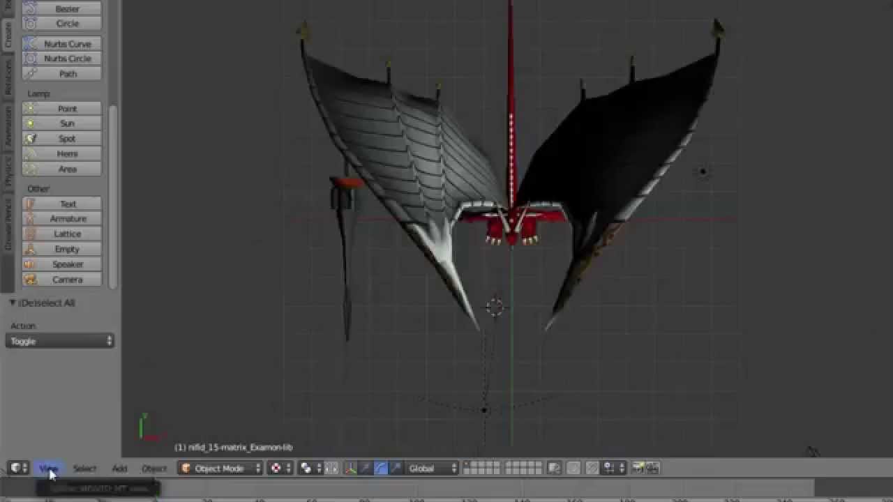 Digimon Masters Online - Examon Model