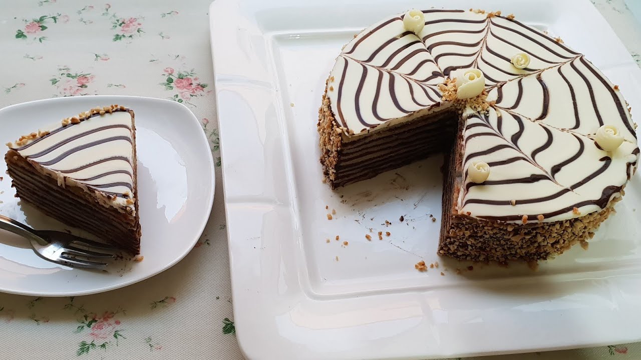 اسهل حلوة طبقات بكريمة القهوة تقدرو توجدوها فآخر لحضة 👌👌 بمكونات بسيطة و من الوصفات سهلة جدا