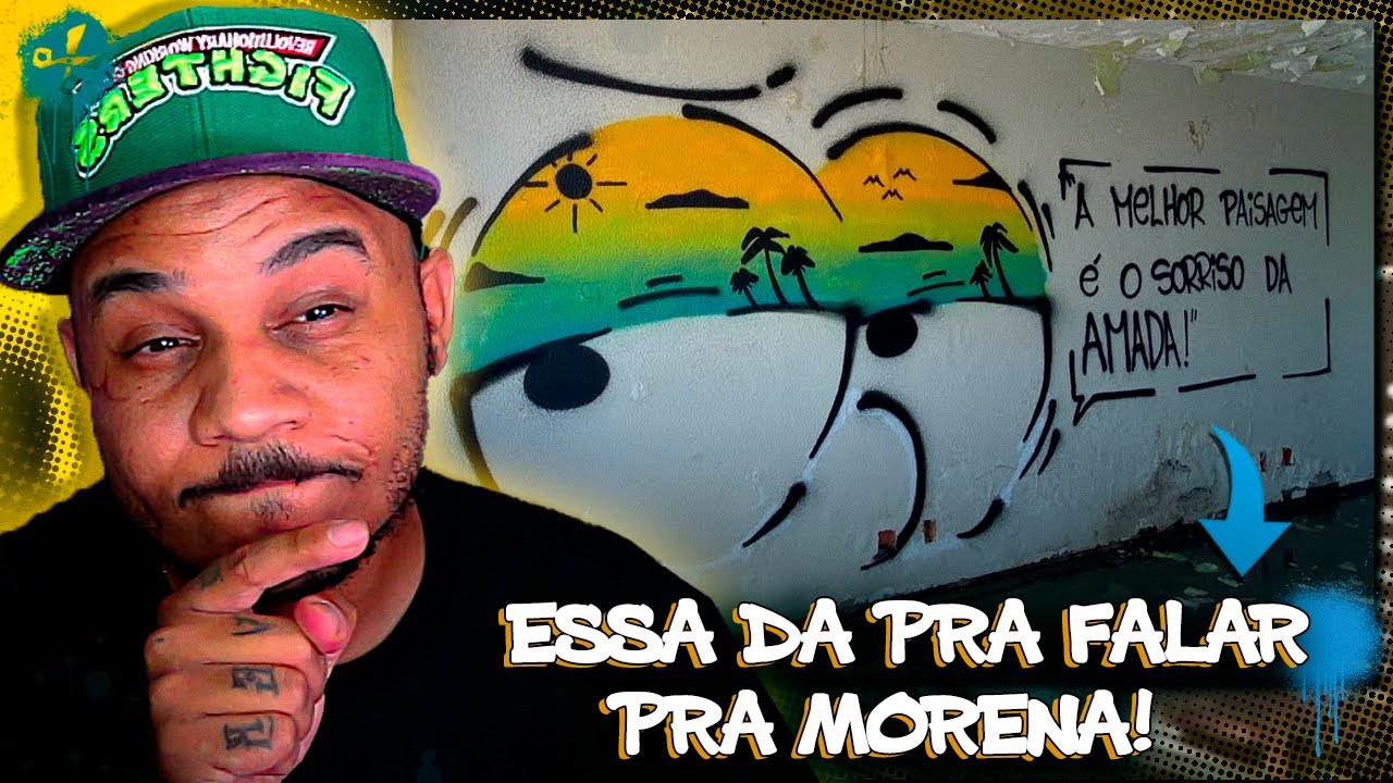 AQUELE GRAFFITI PRA CONQUISTAR CORAÇÕES! 🥰