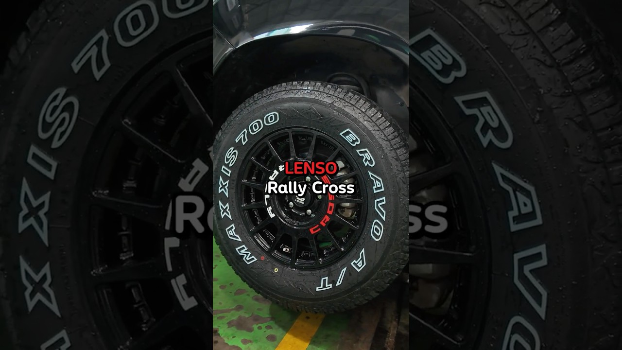 อัพเกรด REVO Z Edition ยางพร้อมแม็ก Lenso rally cross