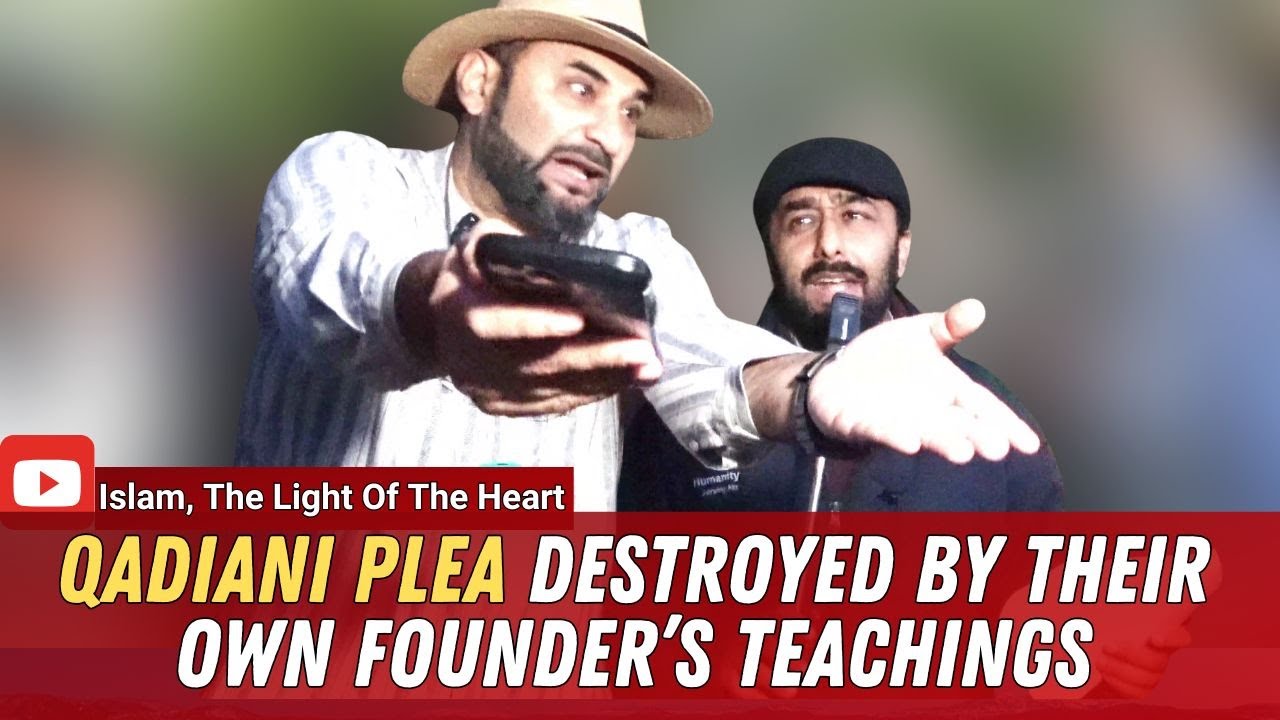 Cocky Ahmadi Qadiani Runs From Mirza Ghulam Ahmad&rsquo;s Word! Adnan Rashid | Speakers Corner