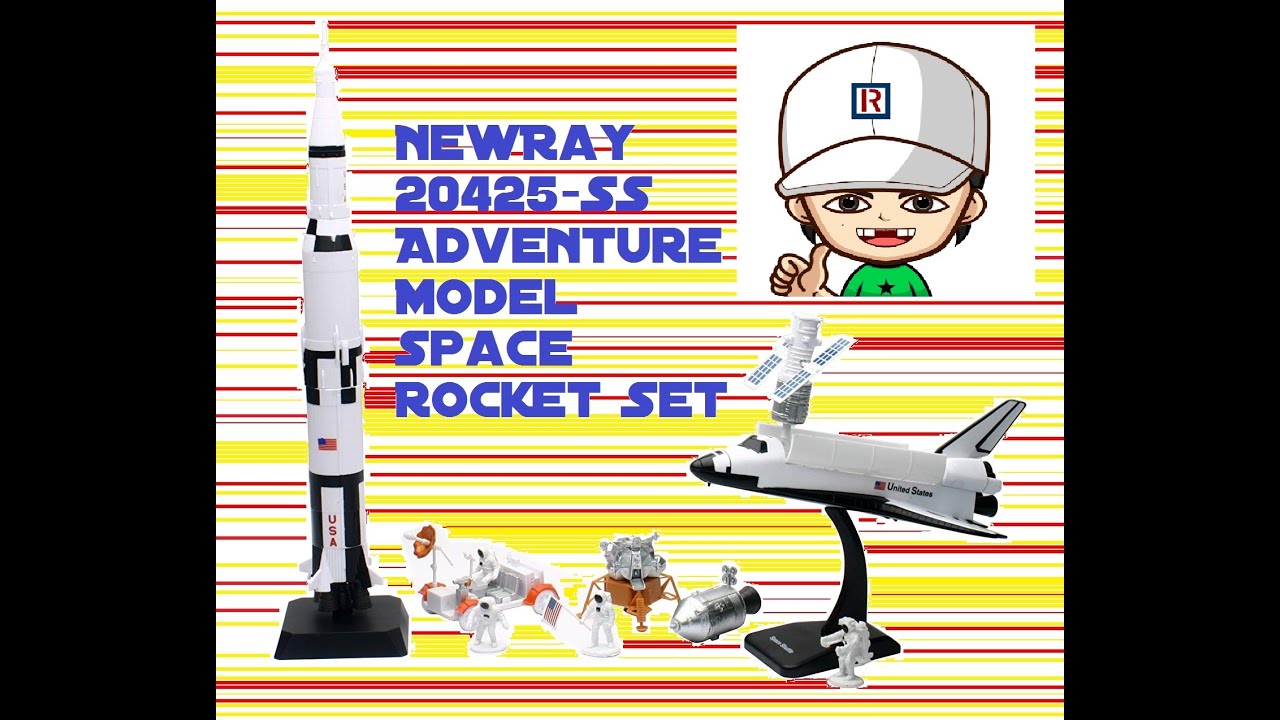 NEWRAY  SPACE ADVENTURE MODEL KIT fus&eacute;e_navette spatiale __Rocket_shuttle