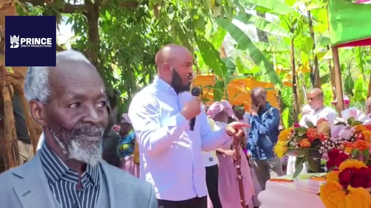 Mp wa Gatundu south promises to build house for Mzee Kamau of Jcm after his wife's burial 