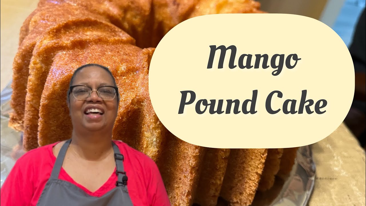 Mango Pound Cake