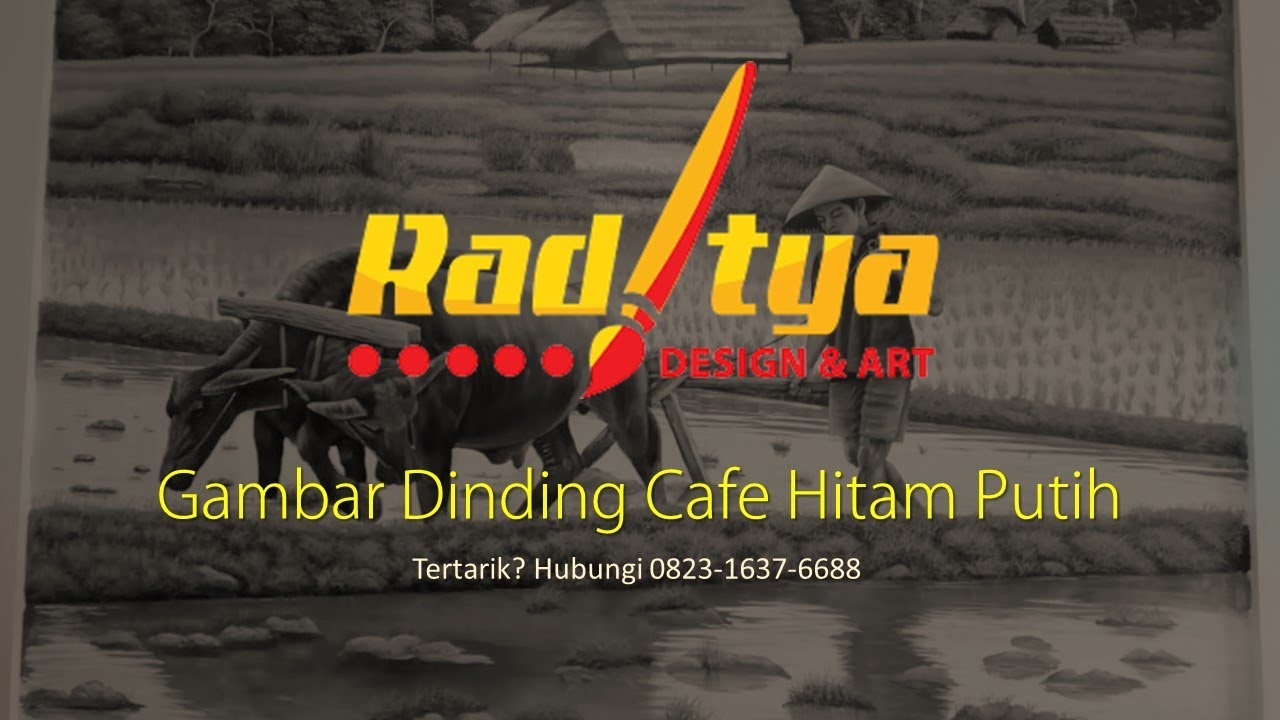 Beriut Ini Adalah Gambar Dinding Cafe Hitam Putih Kekinian Di Tahun 2022