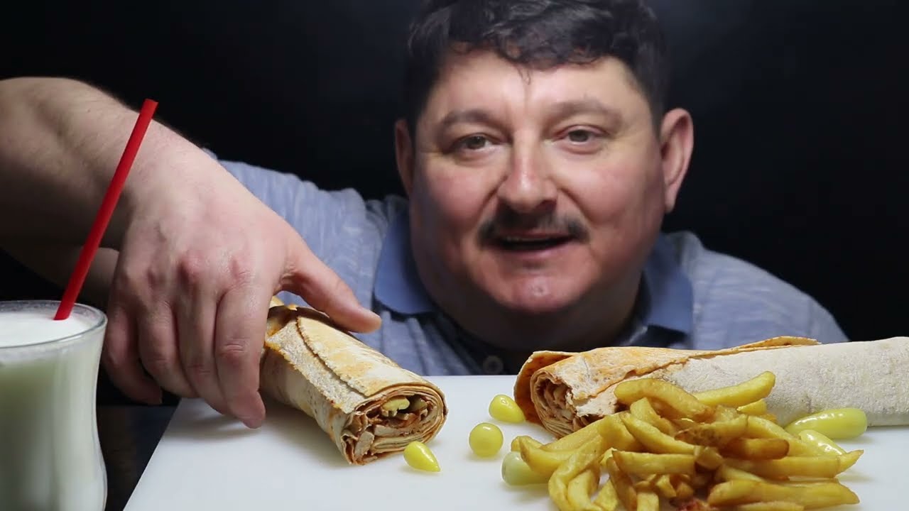 ||ASMR MUKBANG||  ZURNA DÖNER YEDİM!! #neromasmr