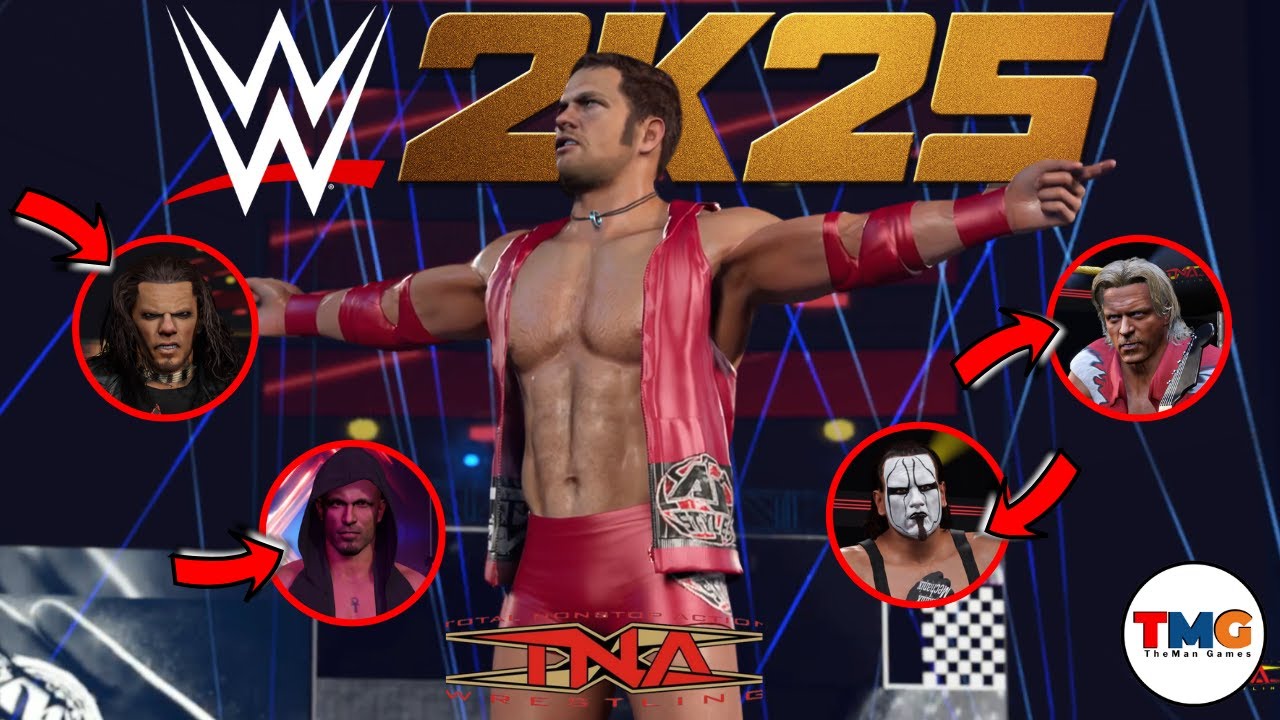 WWE 2K25: Великолепные творения TNA от сообщества!