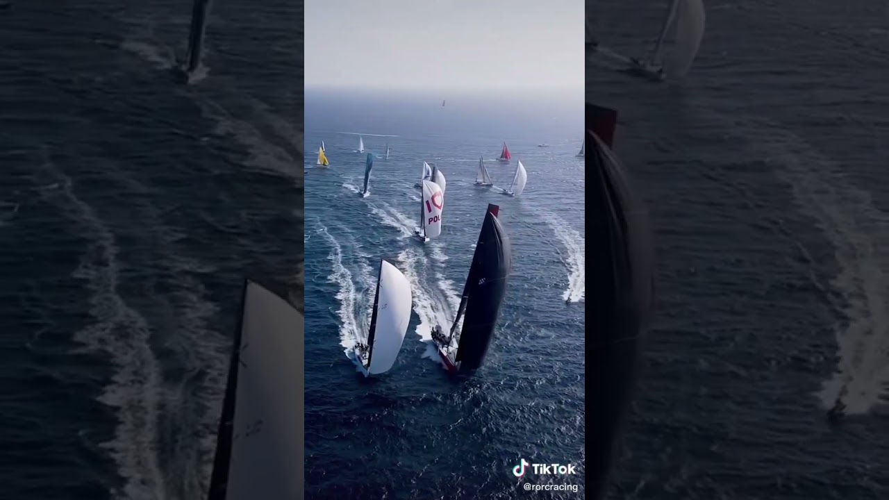 Oooshhh 🧨💥 The start of the RORC Tansatlantic Race in January! 