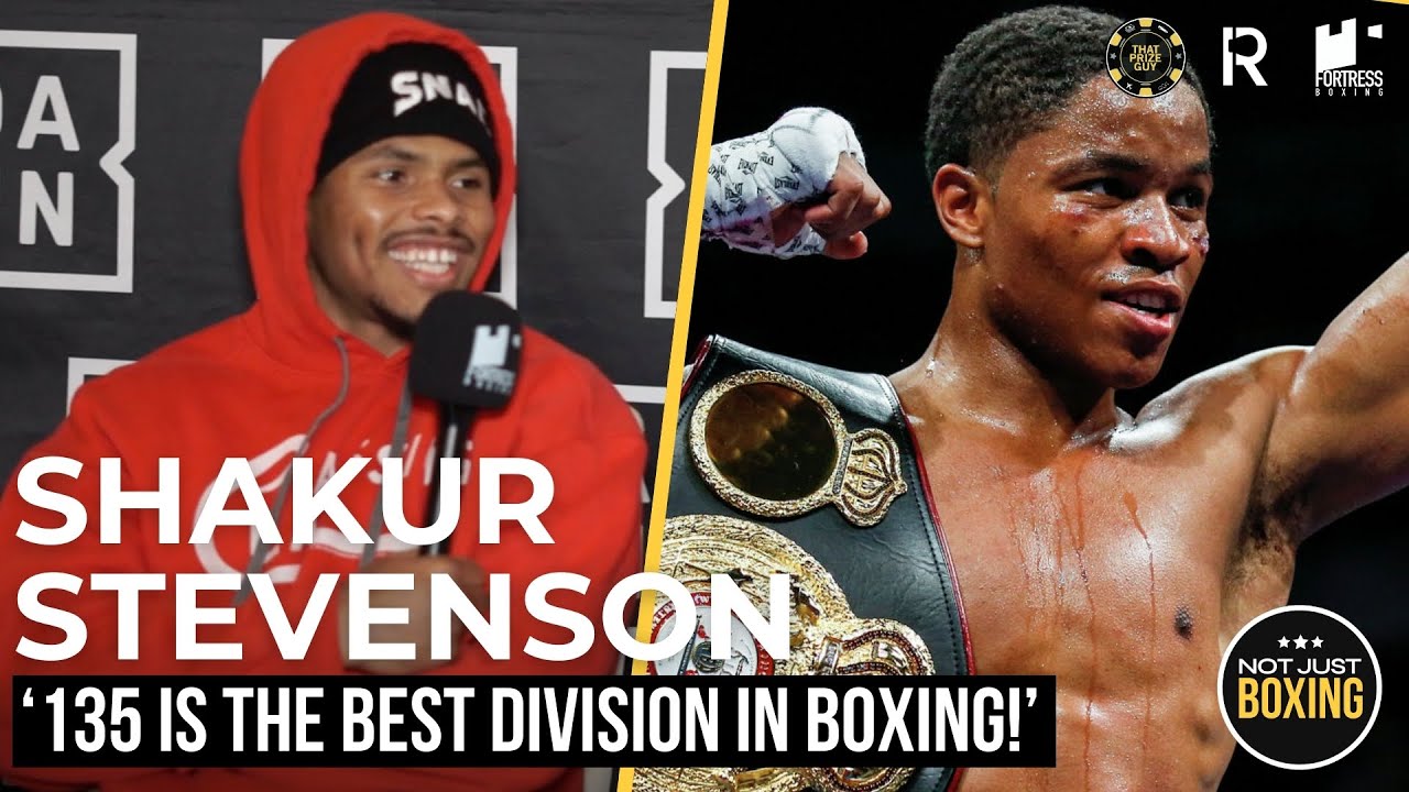 I WANT TO FIGHT TANK! Shakur Stevenson talks Floyd Schofield CLASH & potential Gervonta Davis fight
