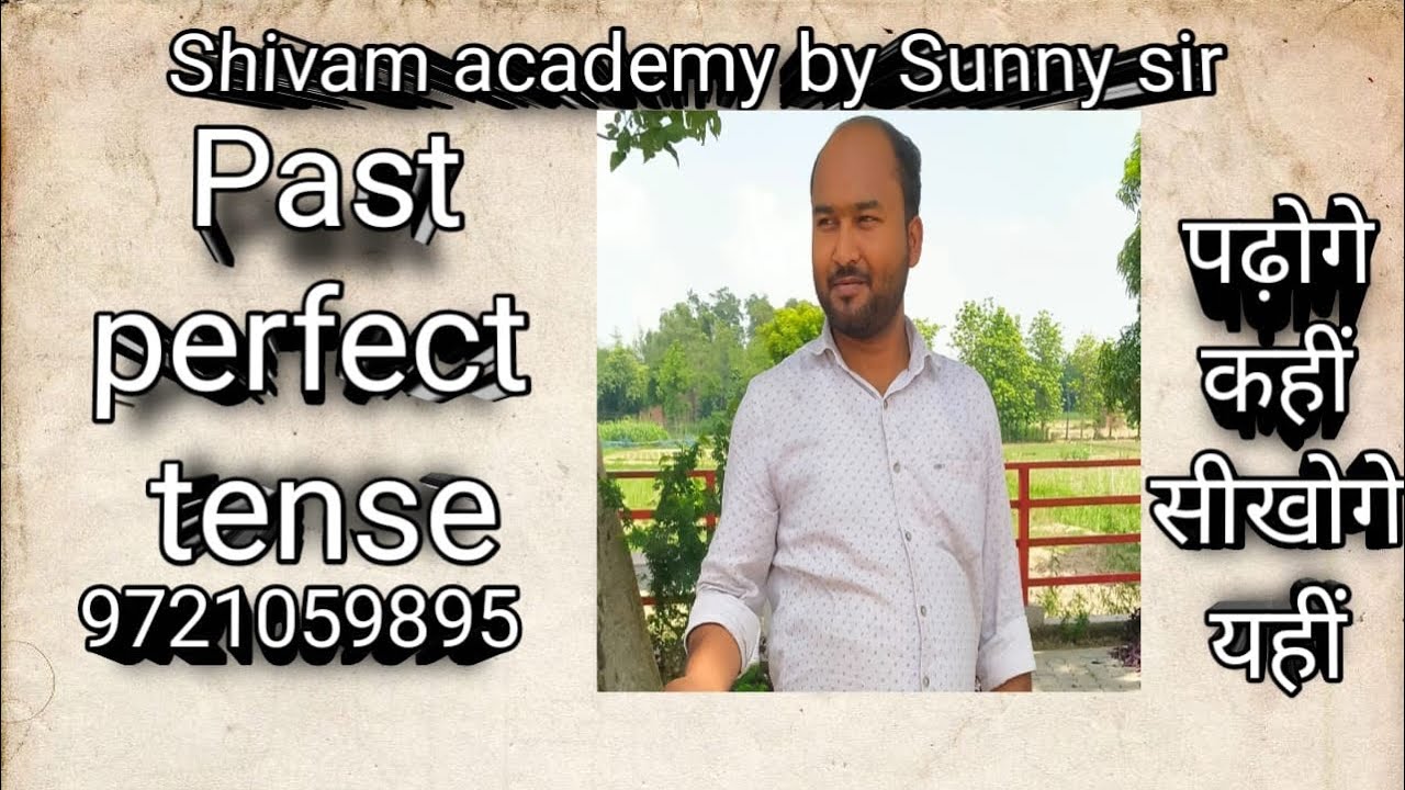 Past perfect tense