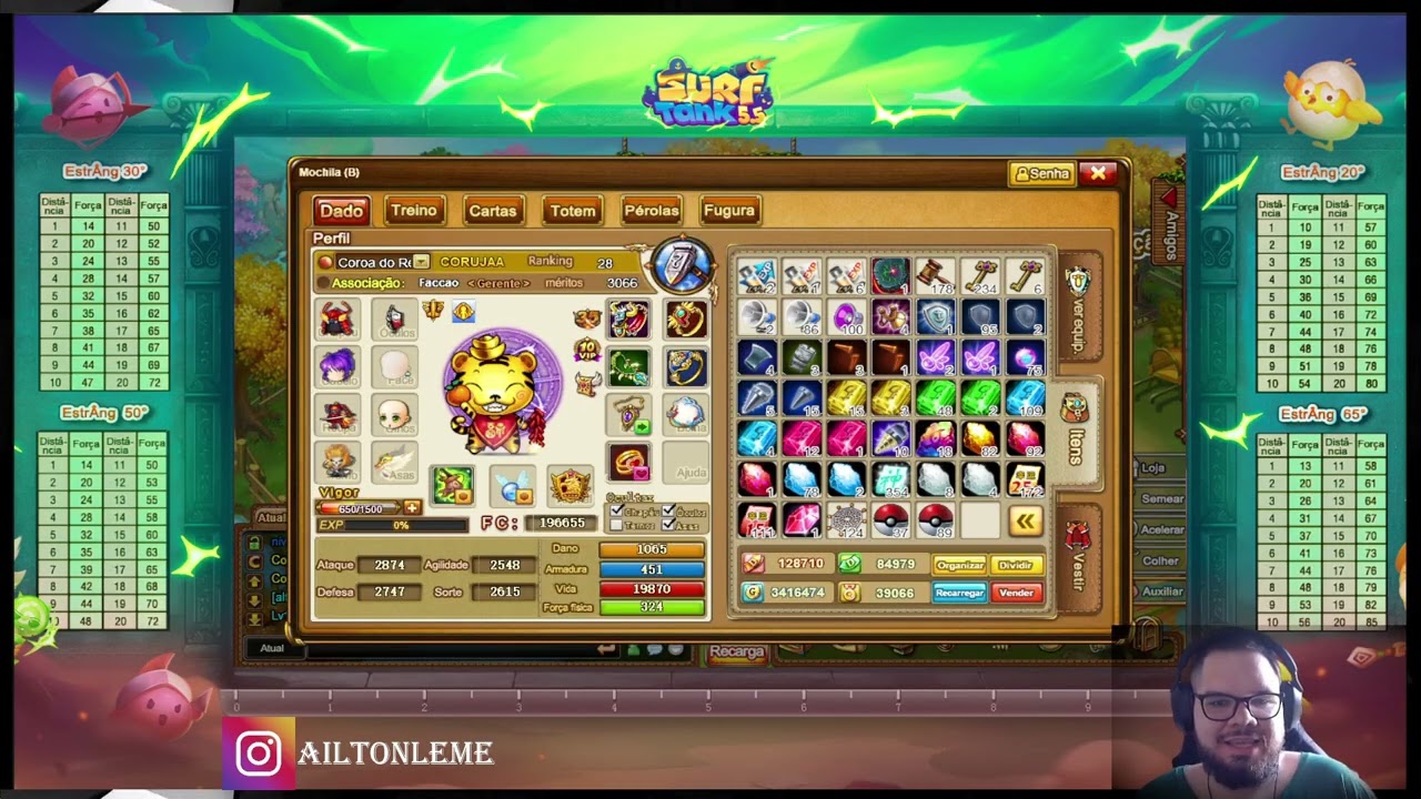 [SURFTANK 5.5] RECARGA FULL NA CORUJAA COM EVOLU&Ccedil;&Atilde;O! MEGA ATUALIZA&Ccedil;&Atilde;O DE HALLOWEN E +12!???