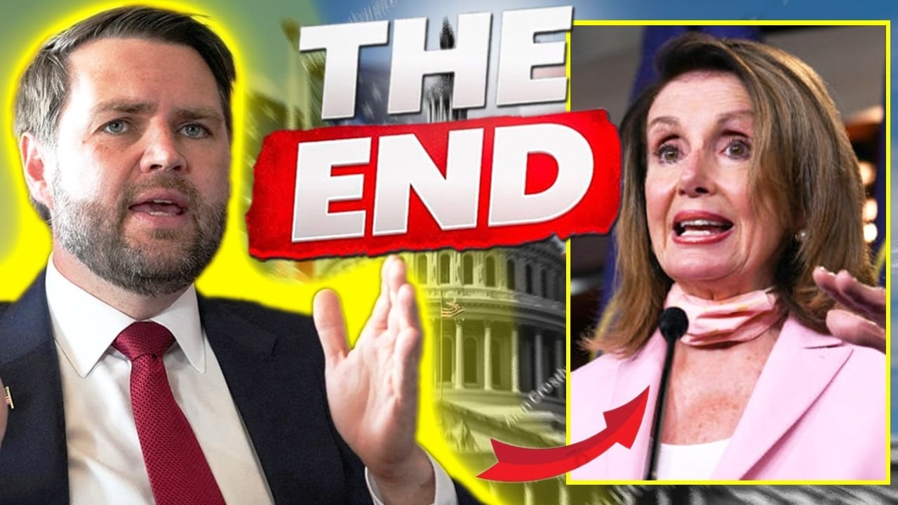 Nancy Pelosi Tried to LECTURE JD Vance... You Won't Believe His BRUTAL Reply!