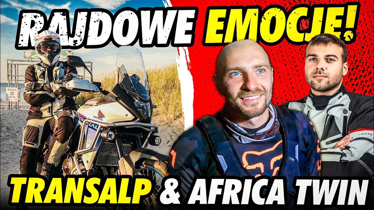 Honda Transalp i CRF 1100L Africa Twin - co wybrać? Jedziemy na RAJD!