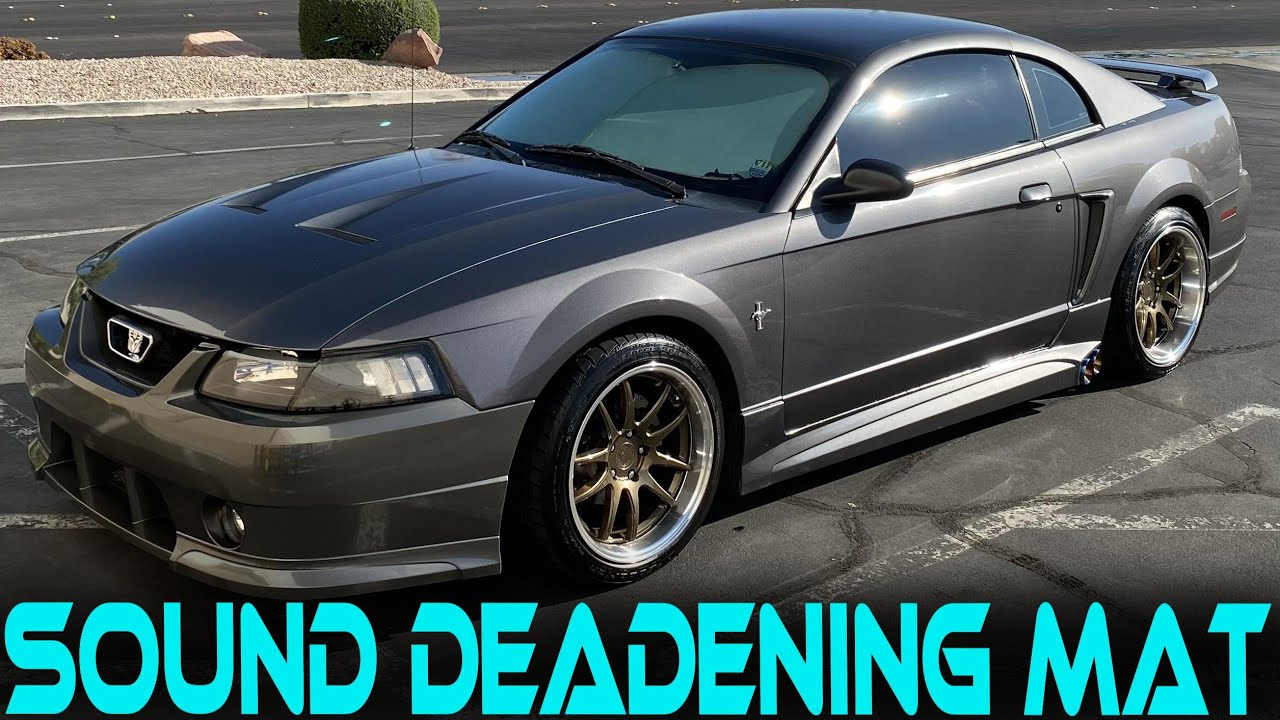 Installing Noico Sound Deadener in an S95 New Edge Ford Mustang - Kilmat - Dynamat - Fatmat