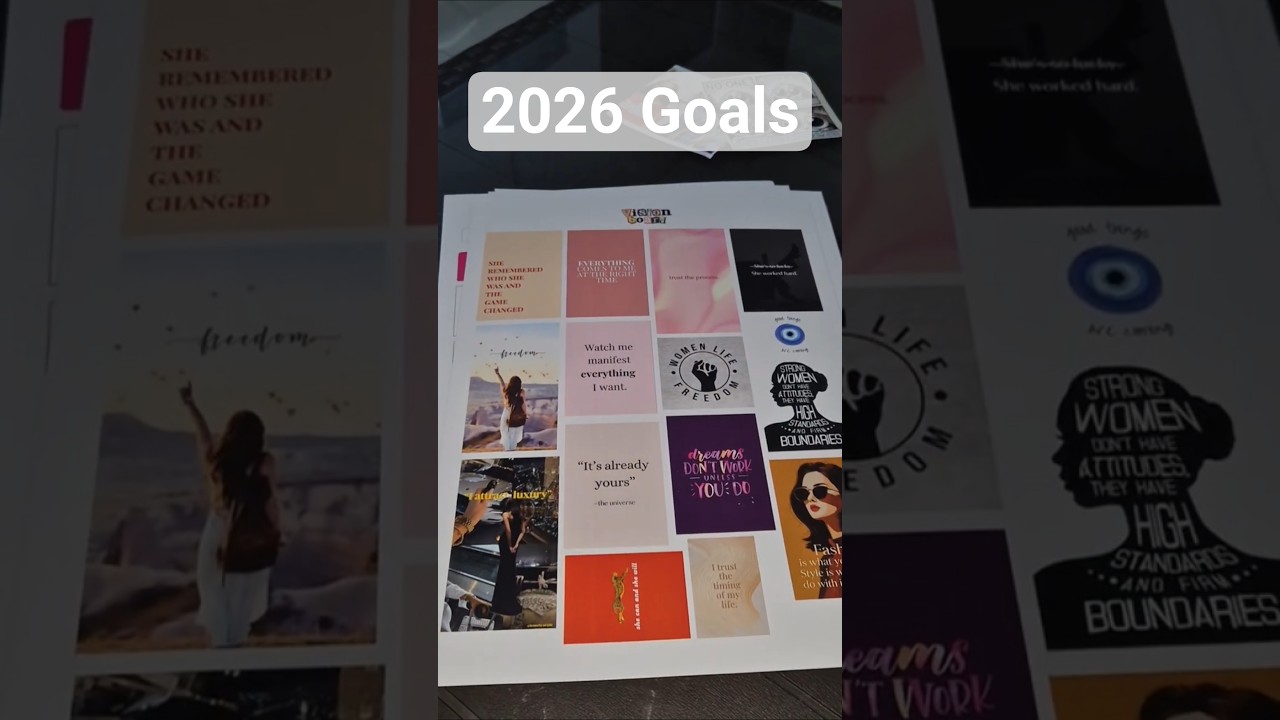 Vision Board Setup for 2026 ✨ Worth It or Not?