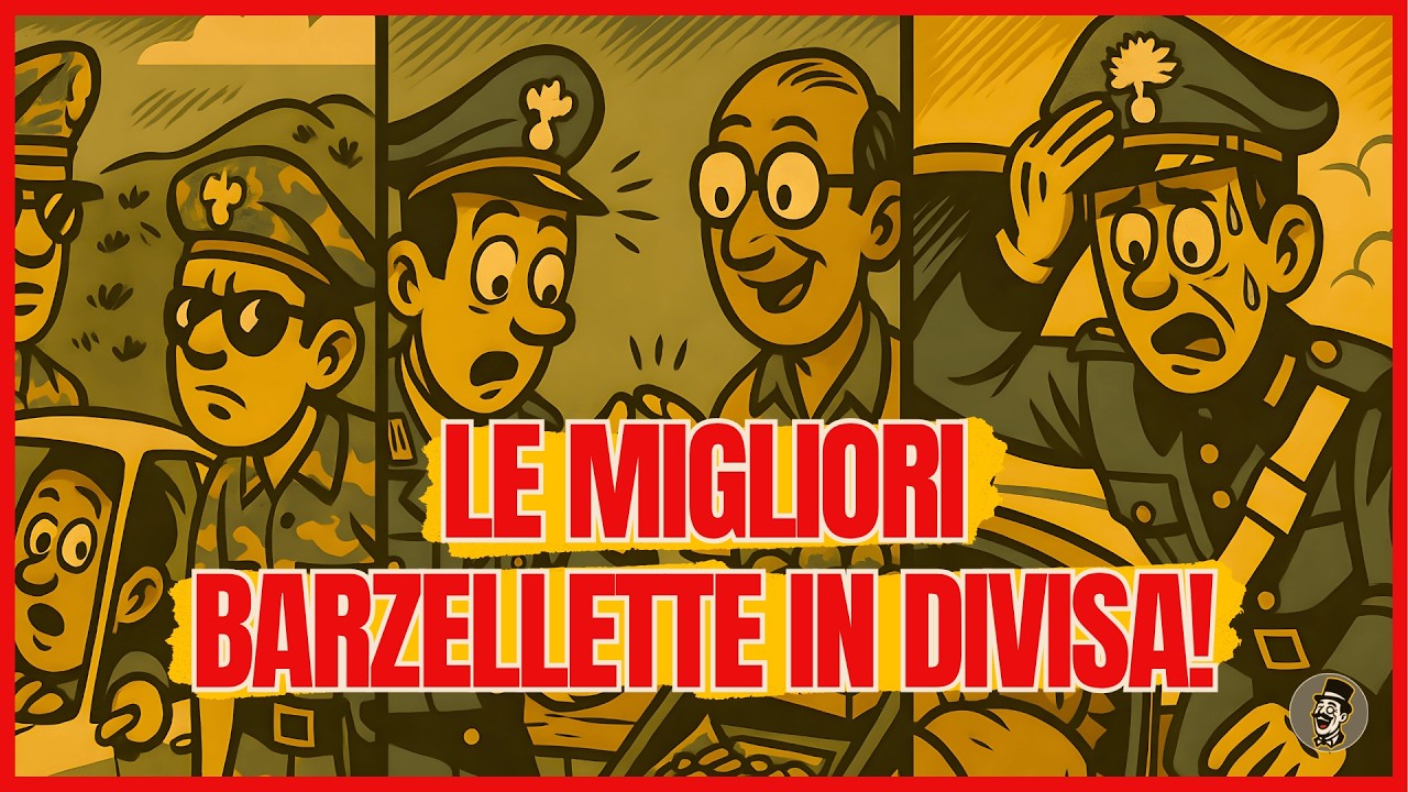 BARZELLETTE SUI CARABINIERI 🚔 10 Storie EPICHE e IRRESISTIBILI! 😂 Show di Barzellette!