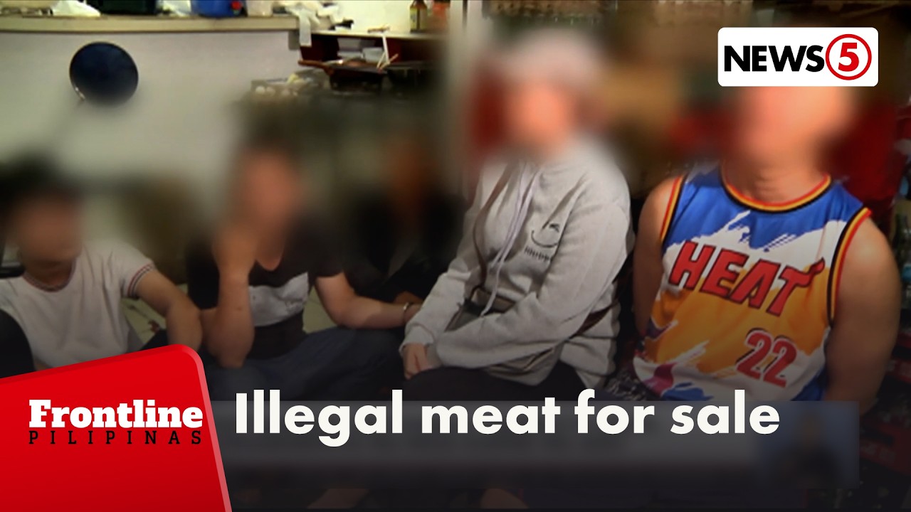 5 Vietnamese nationals, arestado sa pagbebenta ng ilegal na karne | Frontline Pilipinas