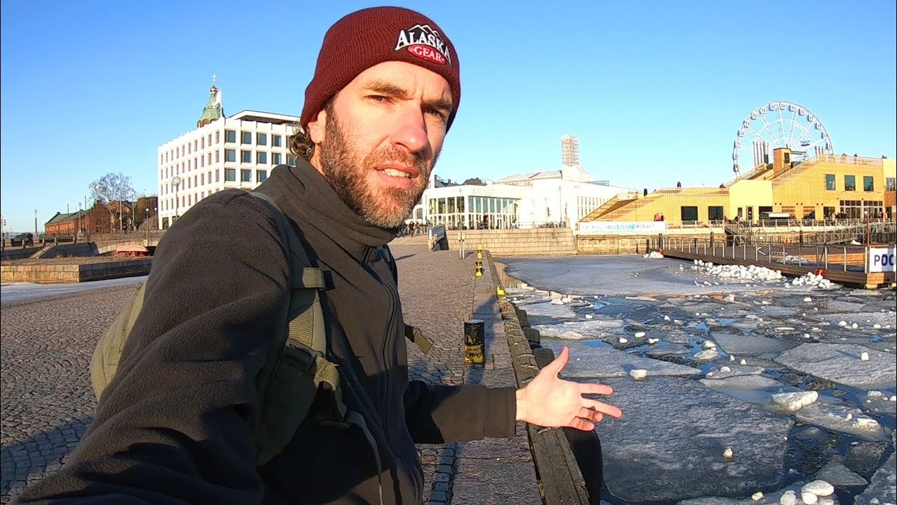 Walking Through the Streets of Helsinki, Finland