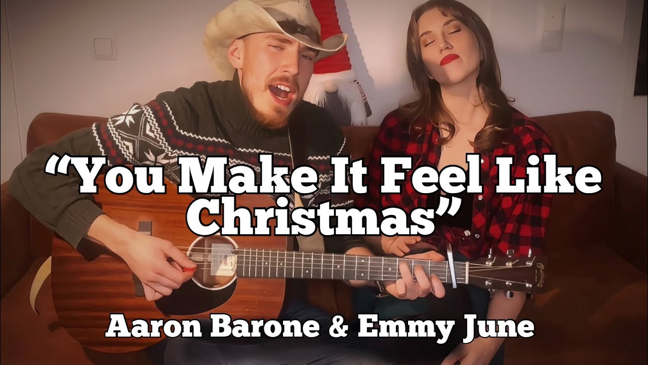 Kantrijoulukalenteri 2. Luukku: Aaron Barone feat Emmy June - &rdquo;You Make It Feel Like Christmas&rdquo;
