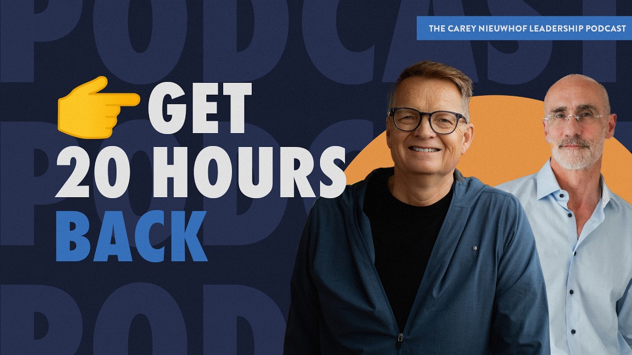 Arthur Brooks&rsquo; Best Advice for Preachers (How to Reclaim 20 Hours of Sermon Prep Time)