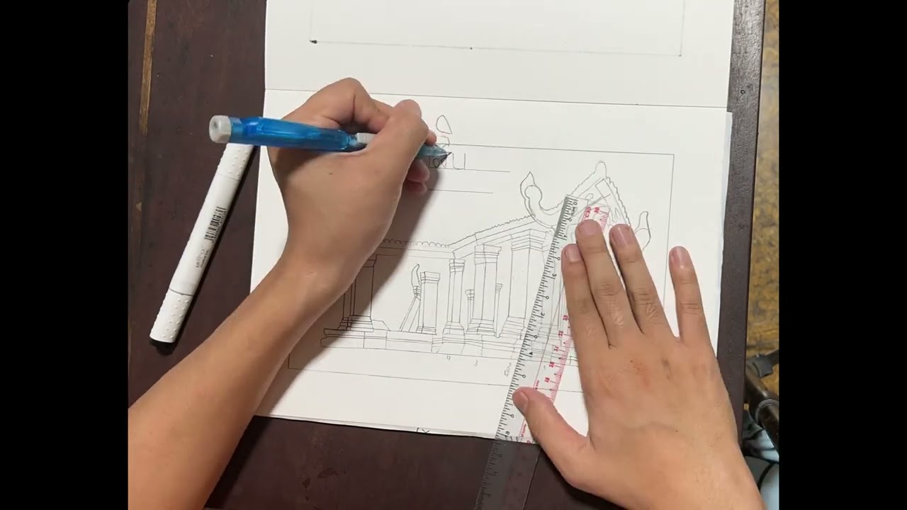 គំនូរប្រាសាទព្រះវិហារ🇰🇭🇰🇭🇰🇭🇰🇭🇰🇭