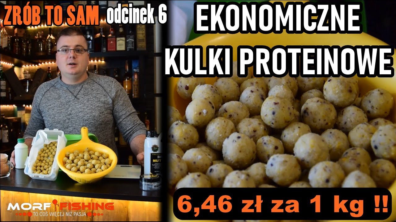 ZRÓB TO SAM #6 Ekonomiczne Kulki Proteinowe 6,46zł za 1 kg !!!