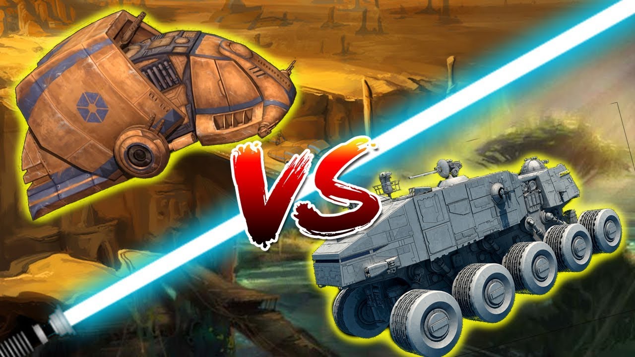 Republics Most POWERFUL Ground Vehicle VS Separatists Most POWERFUL Ground Vehicle