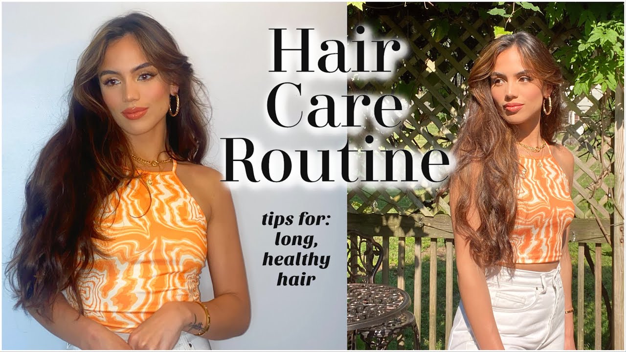 MY HAIR CARE ROUTINE + TIPS ON GROWING LONG HEALTHY HAIR | Janelle Mariss