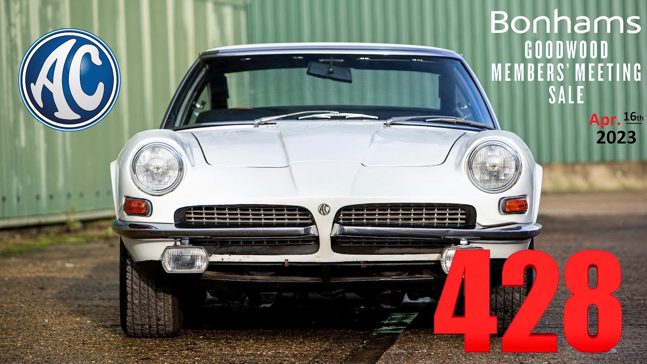 1973 AC 428 Fastback by Frua - Bonhams, Goodwood Members' Meeting, 16.04.2023 (ENG SUB)