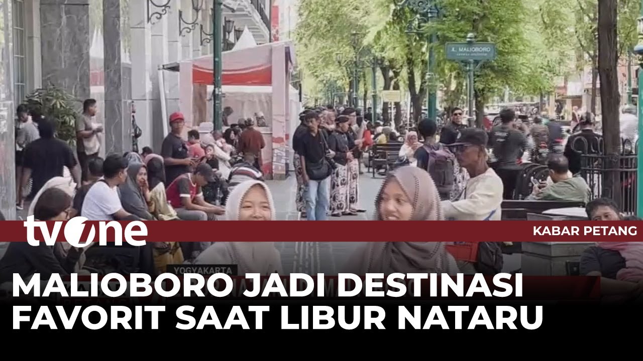 Malioboro Masih jadi Destinasi Favorit Liburan di DIY | Kabar Petang