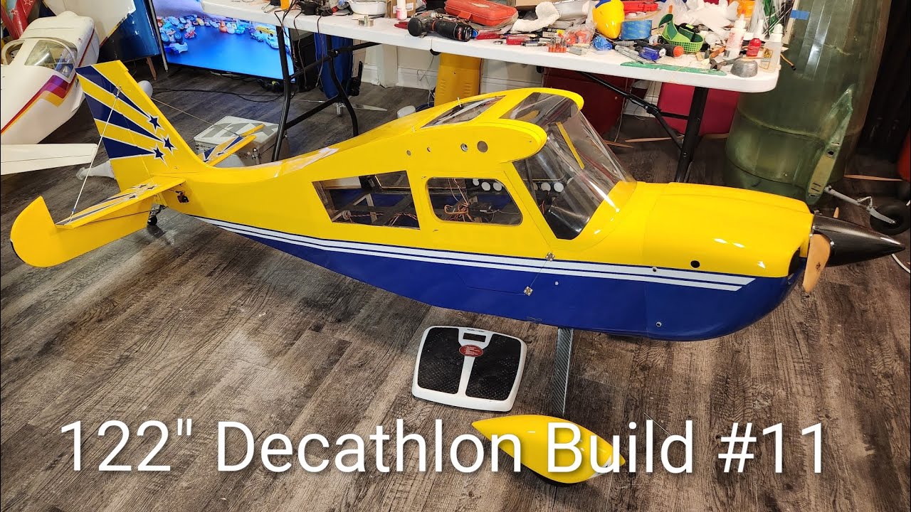 Seagull Models 122" Decathlon Build #11 